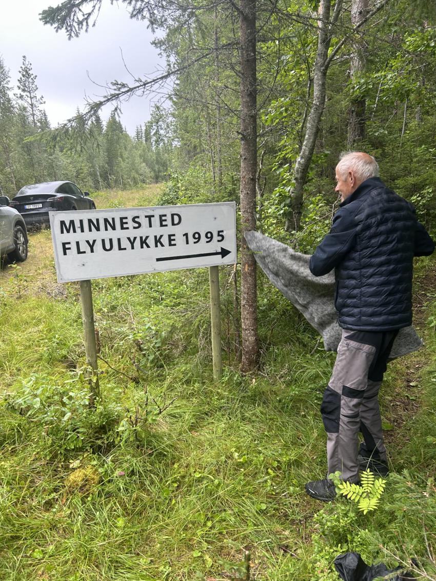 Skilting flyulykken i Selbu